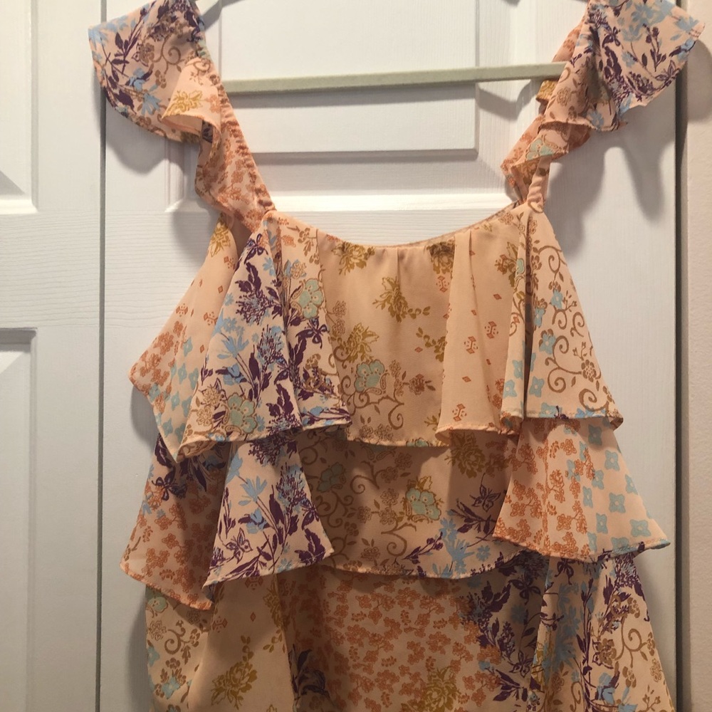 Wayf - Floral Pattern Layered Tank - Picture 5 of 5